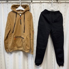 メンズスウェット上下セット 新品の画像