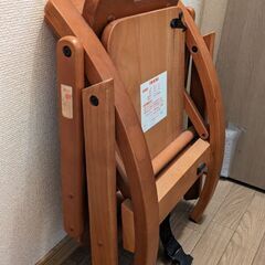 アーチ木製　ローチェアの画像