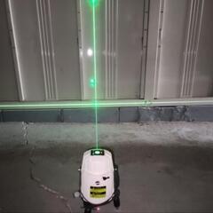 グリーンレーザー水平器 TGL-3P受光器付き
