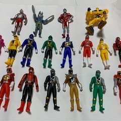 仮面ライダー　スーパー戦隊　ミニソフビ　大量　の画像