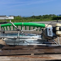 落合 茶刈機　茶摘機　剪枝機 V8-NewZ2 1070 茶畑　茶摘　茶園 バリカン　刈ならし機 2サイクル 2人用バリカン　宮崎 簡易始動動画ありの画像