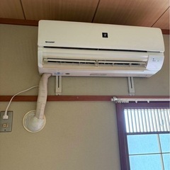 シャープエアコン6畳用正常稼働品の訳ありのため格安