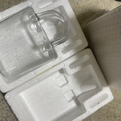 サリュ　ガラスバッグベース　花瓶の画像