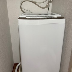 ヤマダ製/2019年式/8kg/全自動洗濯機/YWM-TV80G1の画像