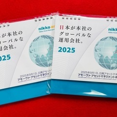 日興アセットマネジメント 卓上カレンダー 2025 JWRF 車イスラグビーの画像