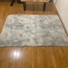 (お譲り相手確定済み)モフモフのラグの画像