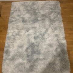 (お譲り相手確定済み)モフモフのラグの画像