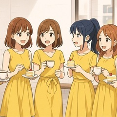 ✨💛🍰🌼ガールズパーティー🌼🧁💛✨