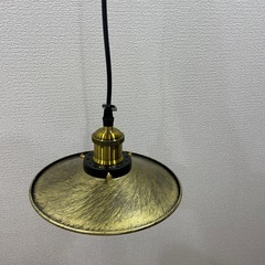 ゴールド ランプシェード ダクトレール式の画像