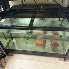 今週日月割　8000.円90規格水槽×2セット　台付きの画像