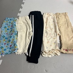 スカート　ズボン　キッズ　パンツ　子供　男の子　女の子の画像