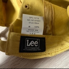 Lee キャップの画像
