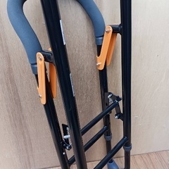 介護補助2点セット　4点杖&折り畳み歩行器　歩行補助　立ち上がり補助の画像