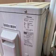 エアコン　　Hisense 2022製　美品　10畳用   の画像