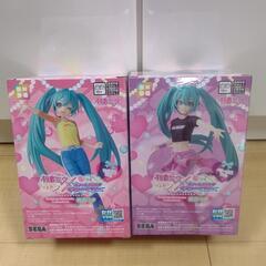 初音ミク✕オシャレ魔女ラブandベリーフィギュア　２個セットの画像