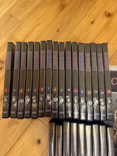 COMBAT コンバット DVDコレクション 25巻 抜け有 冊子バインダー付 COMBAT コンバット DVDコレクション 25巻 抜け有 冊子バインダー