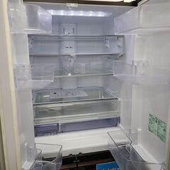 J9946【リユースのサカイ柏店】MITSUBISHI　ミツビシ　６ドア観音開き冷蔵庫　MR-WX60A　2017年製 クリーニング済み　参考価格197,990円の画像