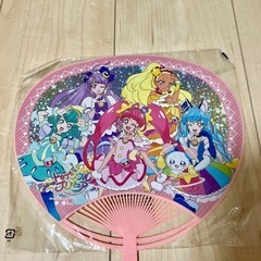 最終値下げ‼️【1つ160円】プリキュア　うちわ　ミニファイル　未使用品の画像