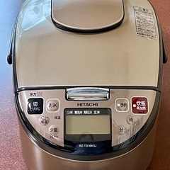 圧力IHタイプ 炊飯器 5.5合炊き RZ-TD10KSJ
