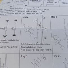 ハンガースティック付き棚　ハンギング棚　アンティークウッド色　保管による傷などの場合がありますの画像