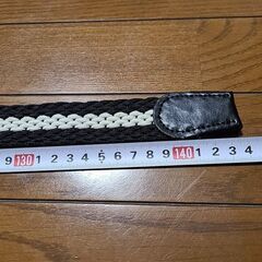 ●中古●オークリー 編み込みベルト●ロングサイズ　120cm対応●の画像