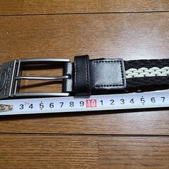 ●中古●オークリー 編み込みベルト●ロングサイズ　120cm対応●の画像