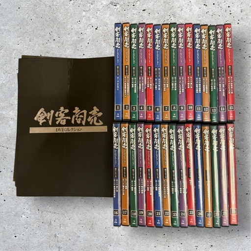 ディアゴスティーニ 剣客商売DVDコレクション 全30巻 冊子・バインダー付
