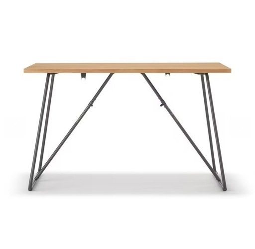 無印良品　オーク材折りたたみテーブル　幅120cm