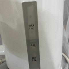 Purnity 1.0Ｌ電気ケトル　　の画像