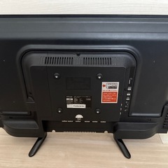 テレビ24型（ジャンク品、液晶ひび割れ有）の画像