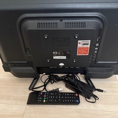 テレビ24型（ジャンク品、液晶ひび割れ有）の画像