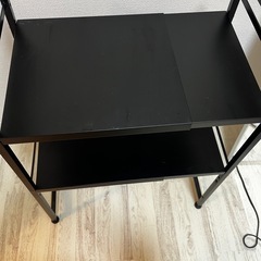 【美品】三段　キッチンラック　レンジ　の画像
