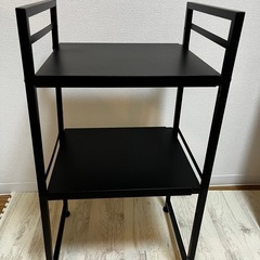 【美品】三段　キッチンラック　レンジ　の画像