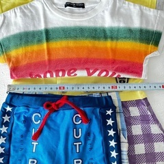 男の子　夏服　８０サイズ　サロペット　水着　ポロシャツ　ラルフローレン半ズボンの画像