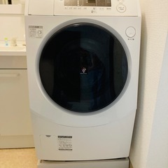 【SHARP】ドラム式洗濯乾燥機　プラズマクラスター 　一人暮らし　時短の画像