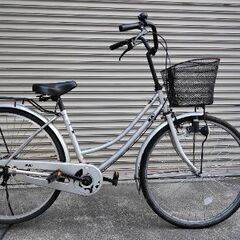  直ぐに乗って帰れます。LEDライト26インチ自転車の画像