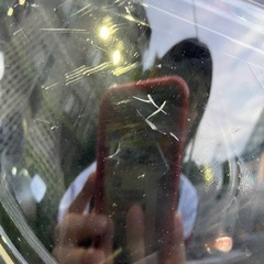 バイクフルフェイスヘルメットの画像