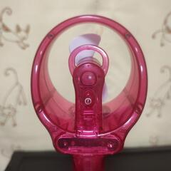 ハンディファン(ミスト噴射付)2個セットの画像