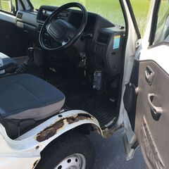 サンバー TC スーパーチャージャー 5MT 4WD 車検9年3月 平成15年式 走行距離147800km エアコン パワステ サンバートラックの画像