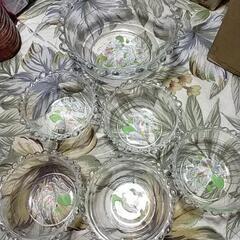 素麺器セット❢×2種類+シャンパングラス4脚❢USED❢