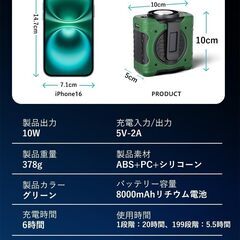 腰掛け扇風機【2025 業界初冷却プレート付き】 SereneSol 携帯扇風機 ベルトファン 多機能 腰掛け/首掛け/卓上/手持ち 199段階風力 超強風 クーラー機能 暑さ対策グッズ ストラップ付きの画像