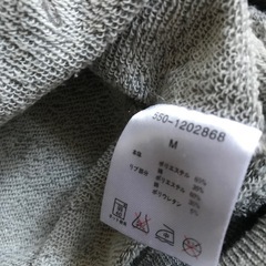 ehka sopo　フード付　ジップアップ長袖パーカーの画像