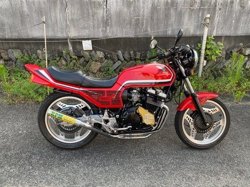 CBX400F 書類付きメッキフレーム国内物