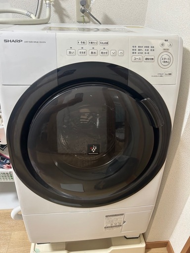 2022年製SHARPドラム式洗濯機