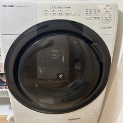 2022年製SHARPドラム式洗濯機 