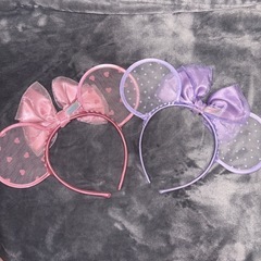 値下げ【美品】ミニー　 カチューシャの画像