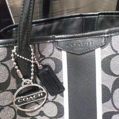【COACH】正規品 コーチ シグネチャー トートバッグの画像