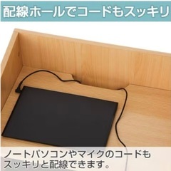 司会台・演台（7/4夕方・東京ビッグサイト）の画像