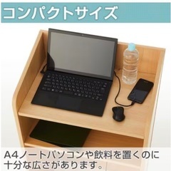 司会台・演台（7/4夕方・東京ビッグサイト）の画像