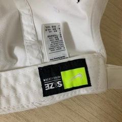 NIKE NIKE 白キャップ『JUST DO IT.』の画像